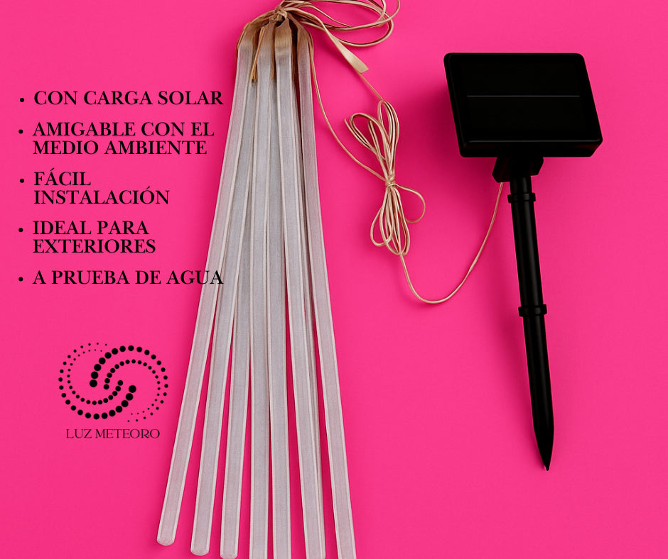 Luces Meteoro, Resistentes, brillantes y listas para sorprender!