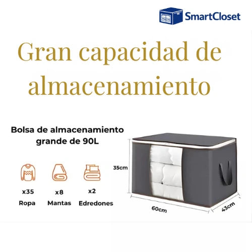 SmartCloset - Organizador de Closet (Pack de 2 bolsas)