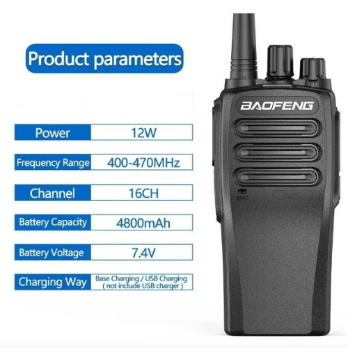 VoxTrail Pro® - Pack 2 Radiotransmisor (Walkie Talkie)