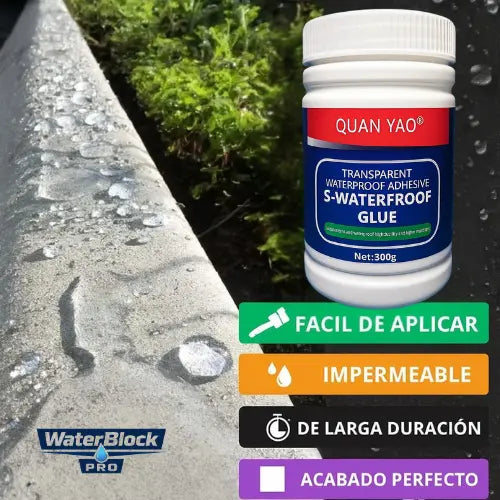 WaterBlock Pro - Sellador Impermeabilizante 300gr