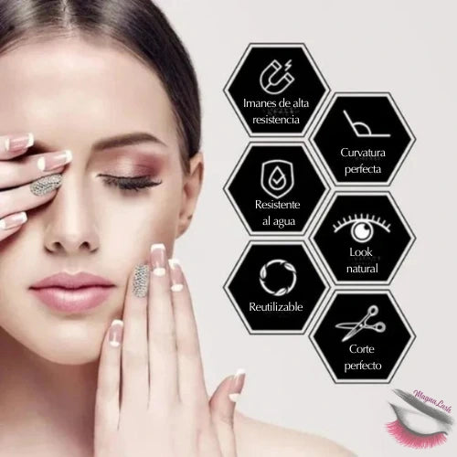 MagnaLash® - Pestañas magnéticas