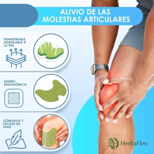 HerbaFlex - Parches analgésicos (Pack 30 unidades)