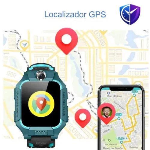 SafeWatch Pro - Reloj inteligente para niños con GPS