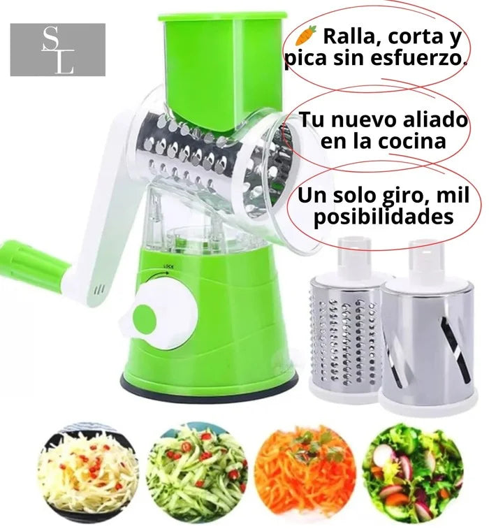 Cortador de Verduras Giratorio