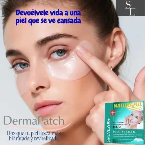 DermaPatch - Parches de colágeno absorbentes. Tu piel más suave e hidratada