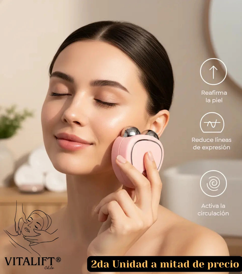 Vitalift® - Masajeador Facial con Microcorriente.