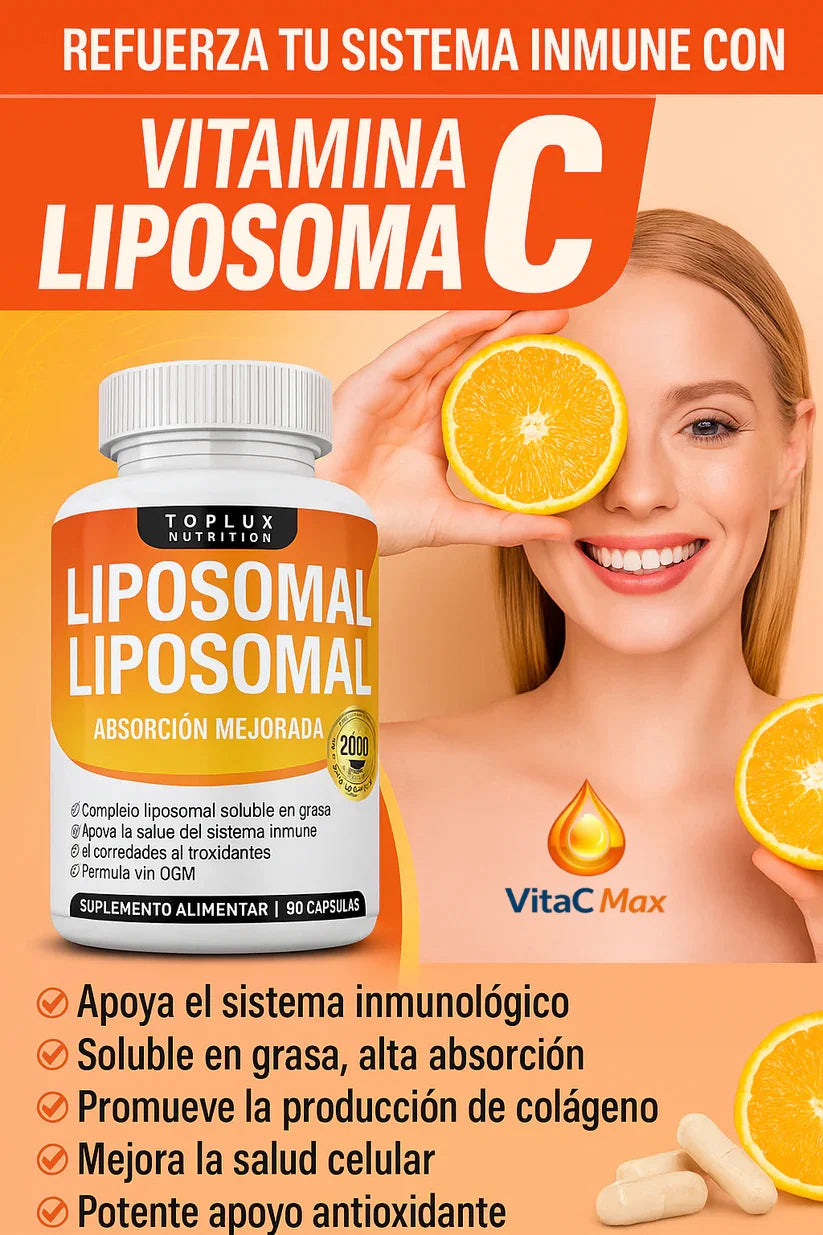 VitaC Max - Vitamina C Liposomal 60 capsulas