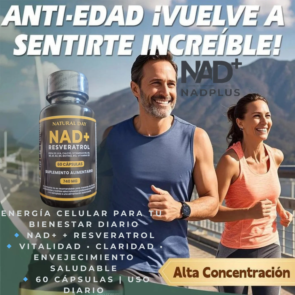 NadPlus - NAD + RESVERATROL 60 cap