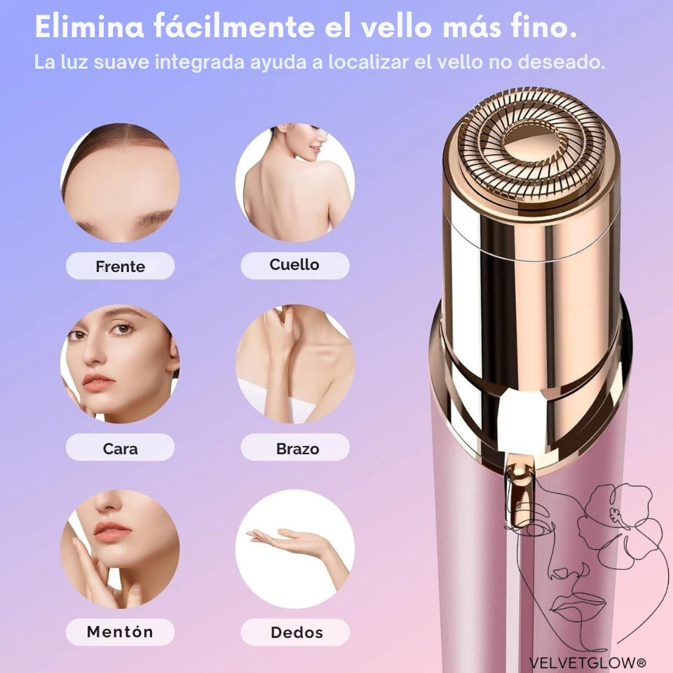 VelvetGlow® - Depiladora Facial de precisión
