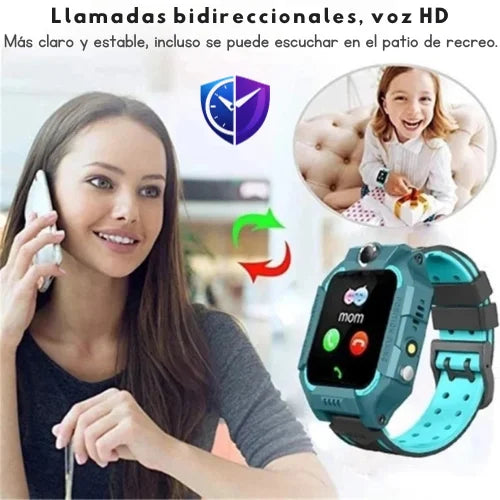 SafeWatch Pro - Reloj inteligente para niños con GPS